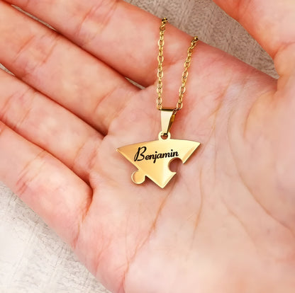 UNIÓN™ - COLLAR PUZZLE FAMILIAR PERSONALIZADO